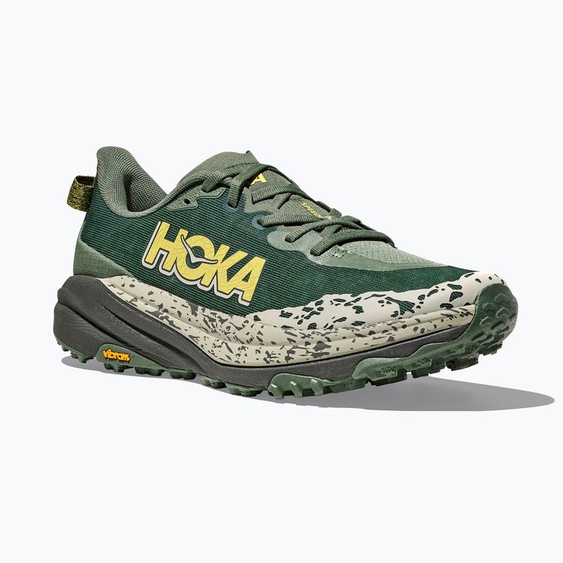Men's running shoes HOKA Speedgoat 6 fern/asphalt grey