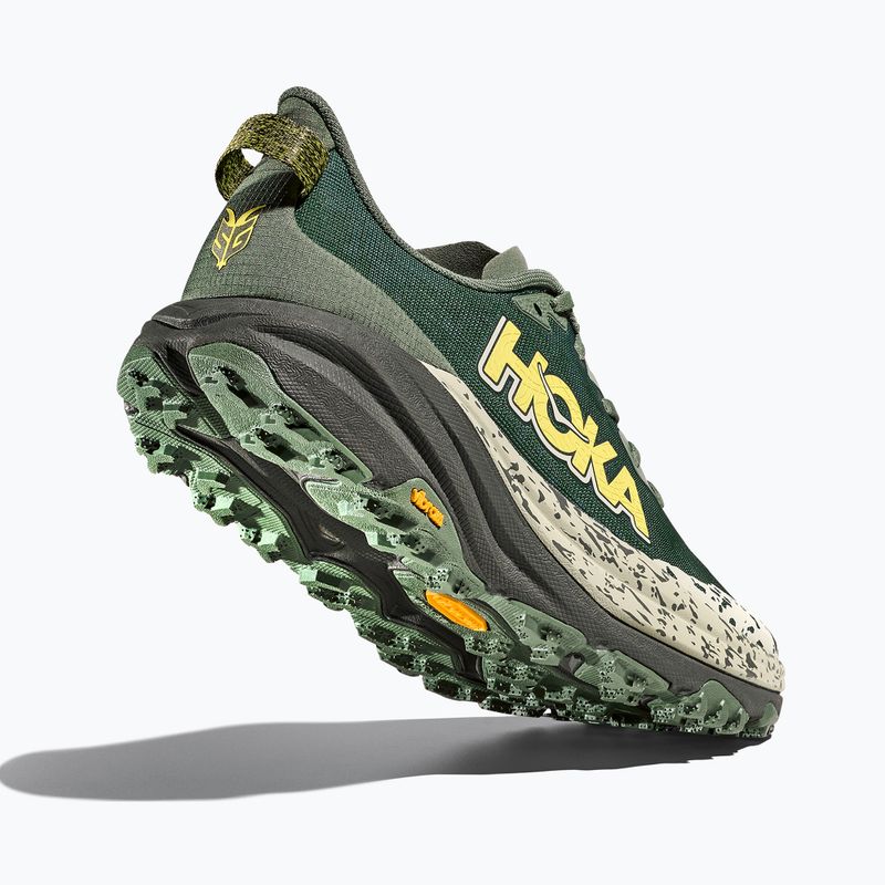 Men's running shoes HOKA Speedgoat 6 fern/asphalt grey 5