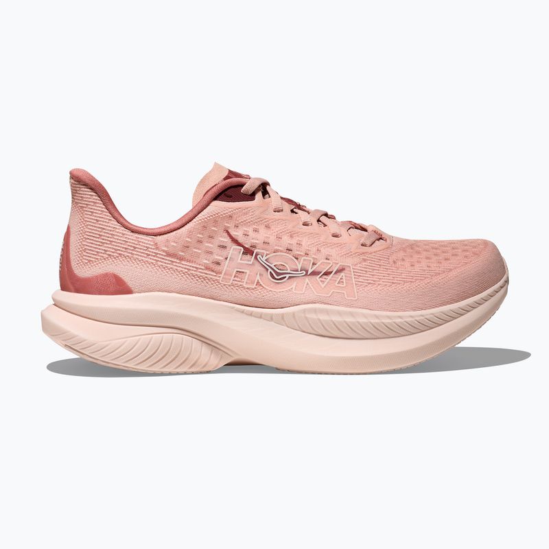 Women's running shoes HOKA Mach 6 roselatte/blush 2
