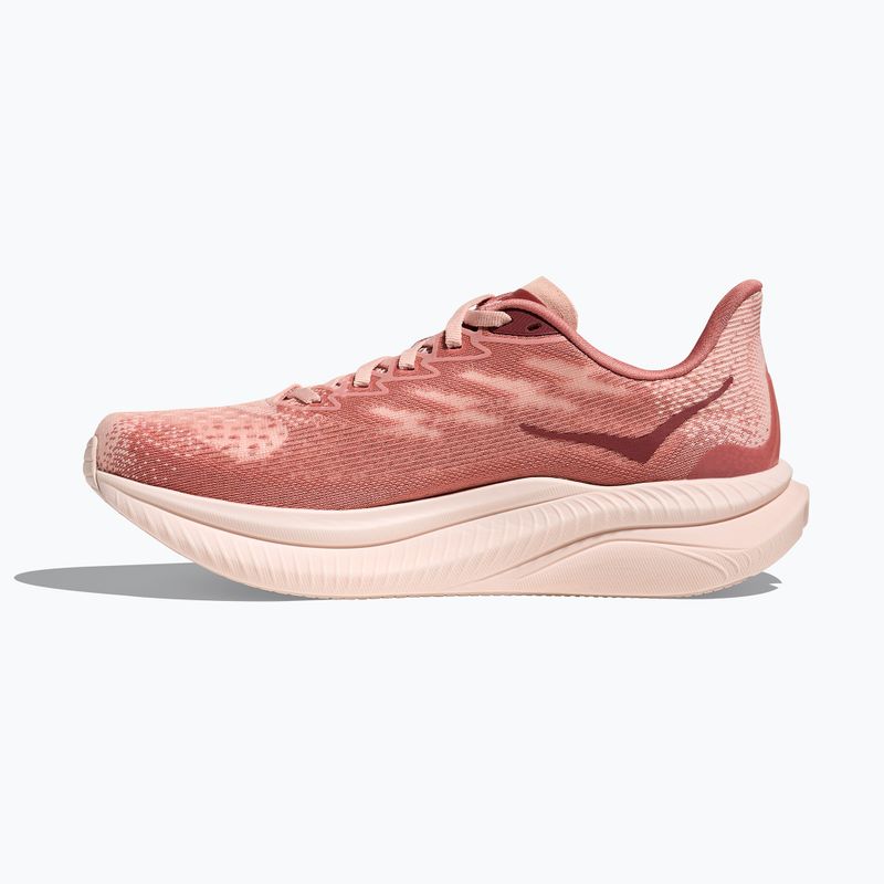 Women's running shoes HOKA Mach 6 roselatte/blush 3