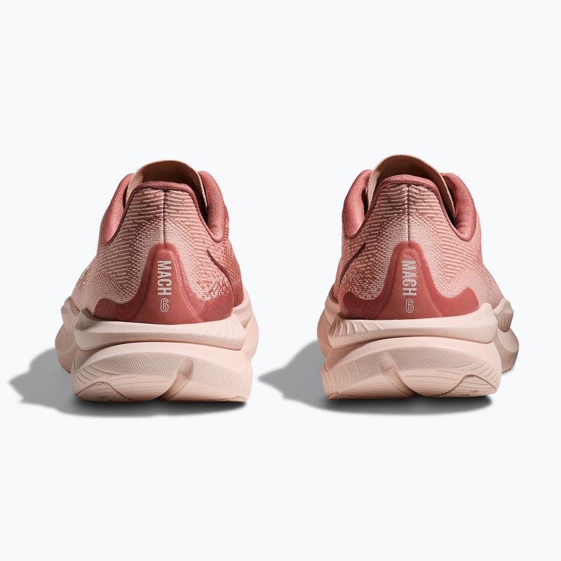 Women's running shoes HOKA Mach 6 roselatte/blush 6