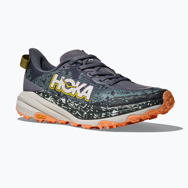 Women's running shoes HOKA Speedgoat 6 grey skies/cosmic grey