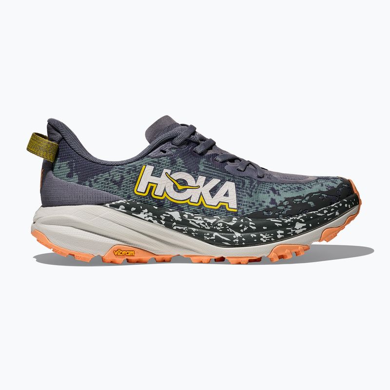 Women's running shoes HOKA Speedgoat 6 grey skies/cosmic grey 2