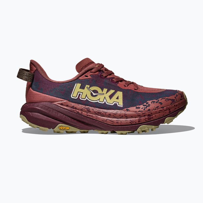 Women's running shoes HOKA Speedgoat 6 rouge/black cherry 2