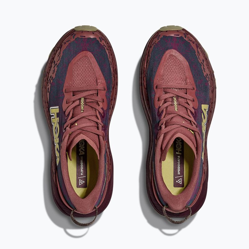 Women's running shoes HOKA Speedgoat 6 rouge/black cherry 8