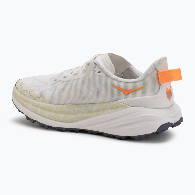 Men's running shoes HOKA Speedgoat 6 Wide white/neon tangerine 3