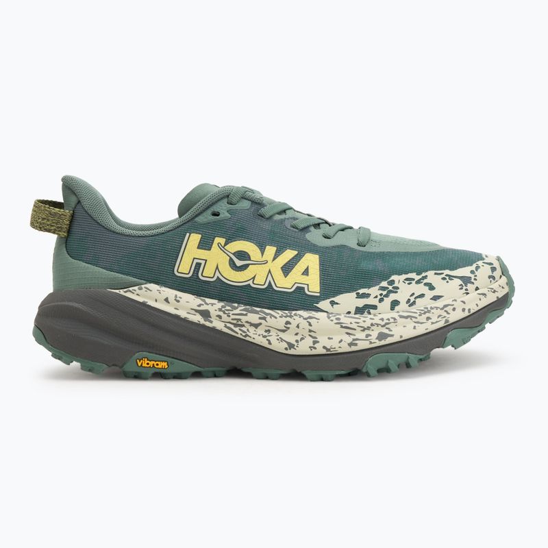 Men's running shoes HOKA Speedgoat 6 Wide fern/asphalt grey 2