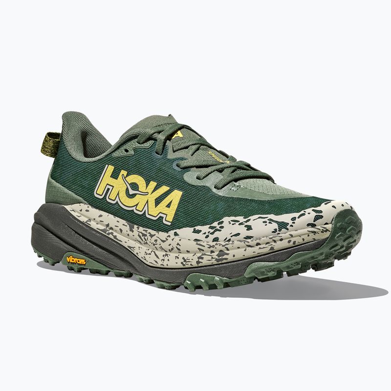 Men's running shoes HOKA Speedgoat 6 Wide fern/asphalt grey