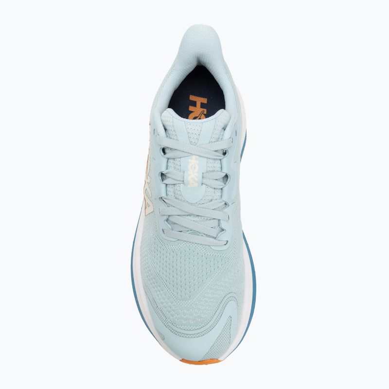 Men's running shoes HOKA Skyward X clear sea/alpine blue 5