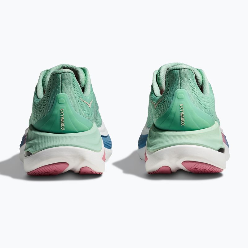 Women's running shoes HOKA Skyward X jadeite/dried rose 13