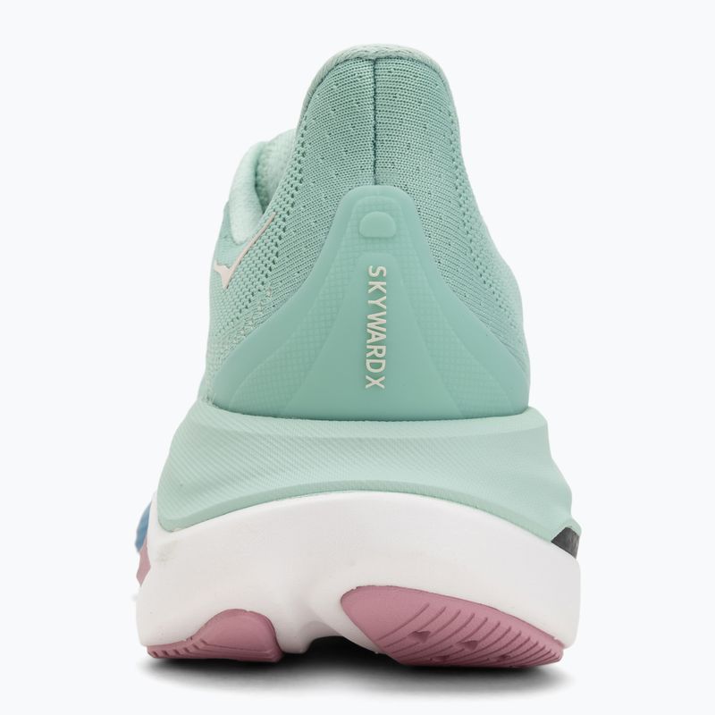 Women's running shoes HOKA Skyward X jadeite/dried rose 6