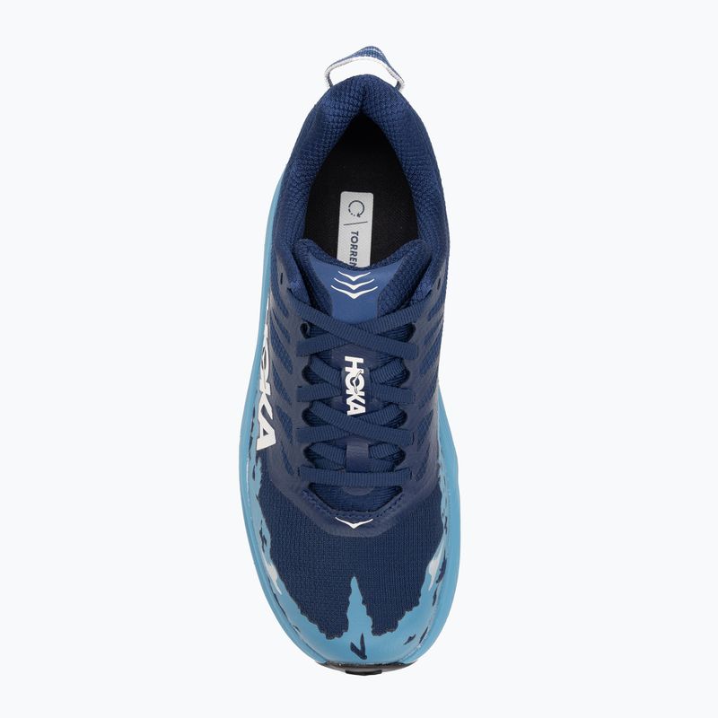 Women's running shoes HOKA Torrent 4 midnight blue/alpine blue 5
