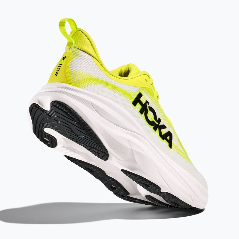 Men's running shoes HOKA Skyflow neon hoka citrus/neon white 5