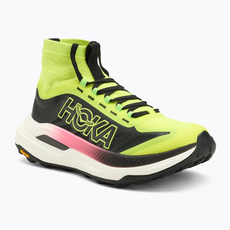 Men's running shoes HOKA Tecton X 3 neon hoka citrus/black