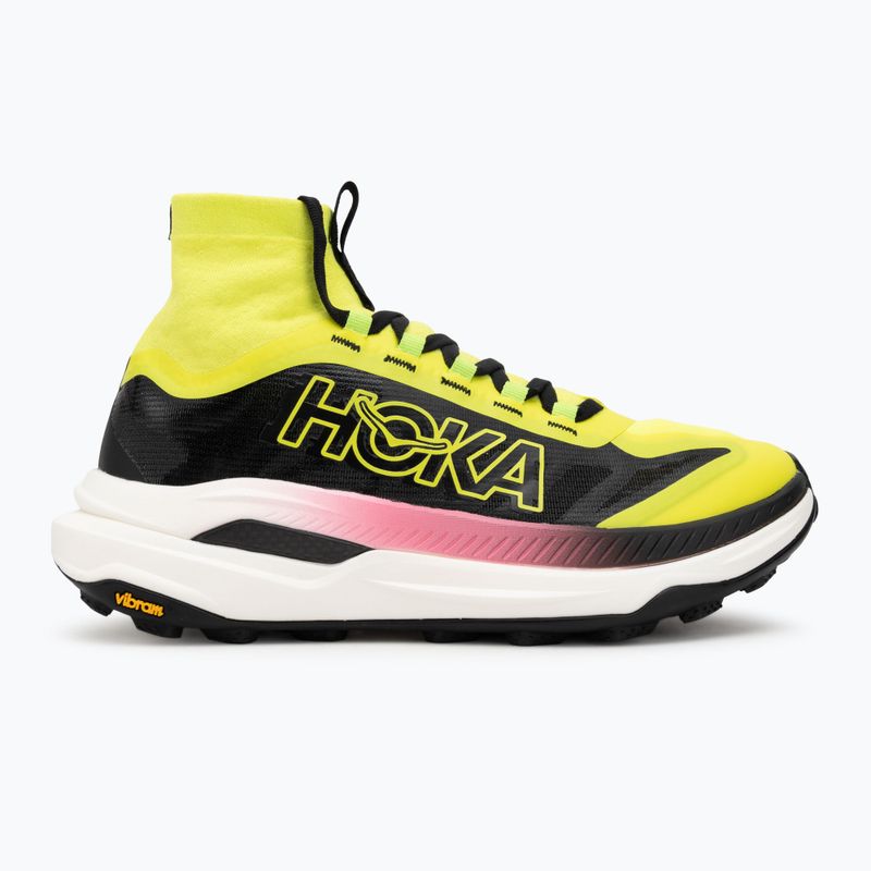 Women's running shoes HOKA Tecton X 3 neon hoka citrus/black 2