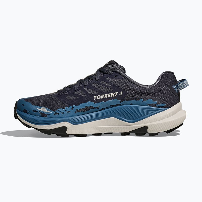 Men's running shoes HOKA Torrent 4 charcoal grey/foggy night 3