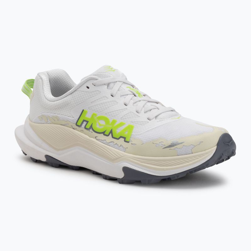 Men's running shoes HOKA Torrent 4 white/neon night