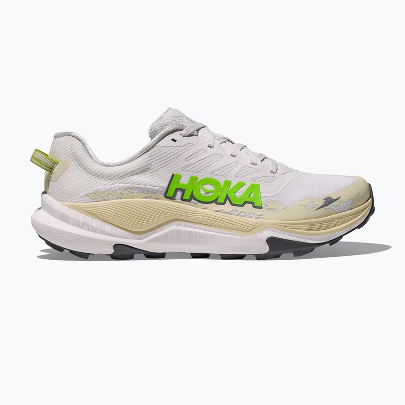 Men's running shoes HOKA Torrent 4 white/neon night 2