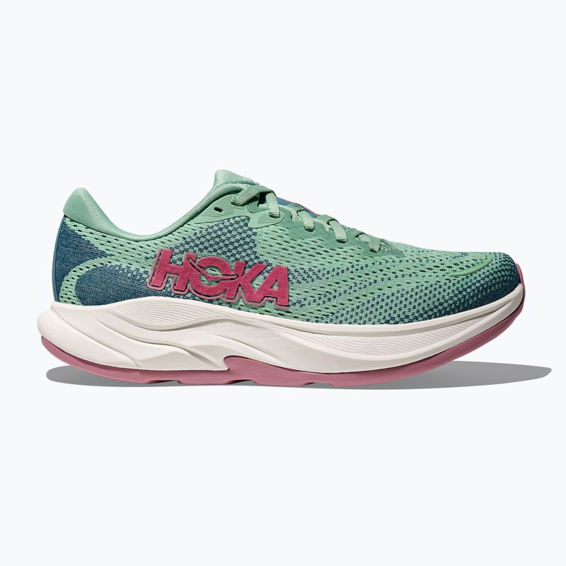 Women's running shoes HOKA Rincon 4 jadeite/alpine blue 2