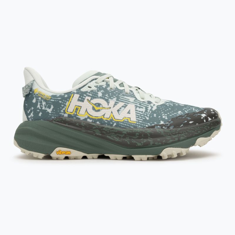 Men's running shoes HOKA Speedgoat 6 GTX sea flass/fern 2