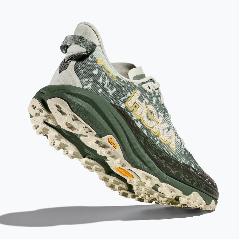 Men's running shoes HOKA Speedgoat 6 GTX sea flass/fern 5