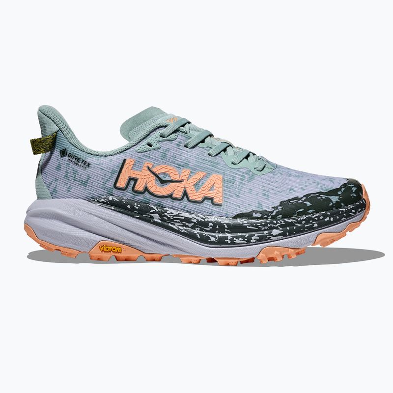 Women's running shoes HOKA Speedgoat 6 GTX jade/ash grey 2