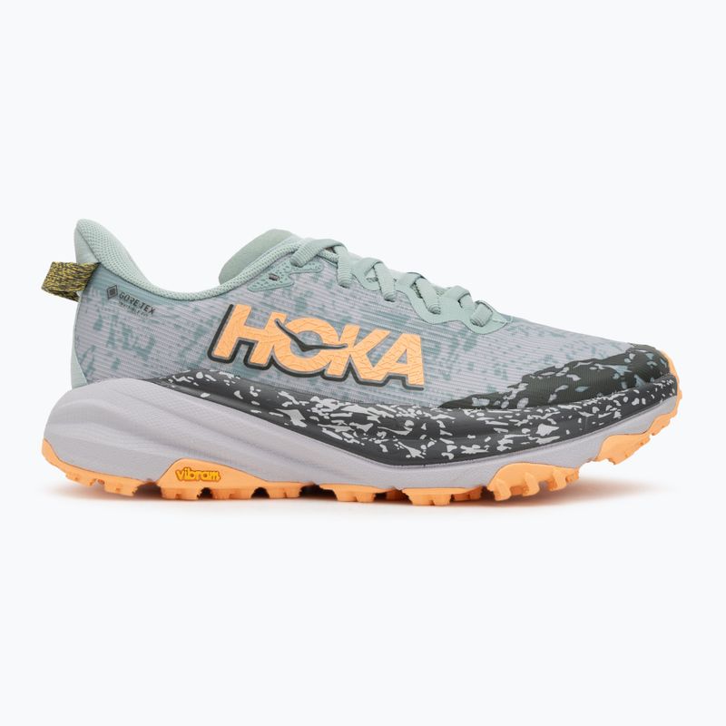 Women's running shoes HOKA Speedgoat 6 GTX jade/ash grey 2