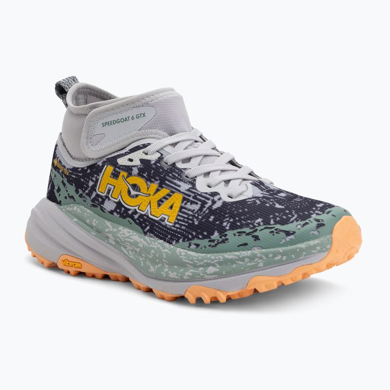 Women's running shoes HOKA Speedgoat 6 MID GTX asteroid/cosmic grey