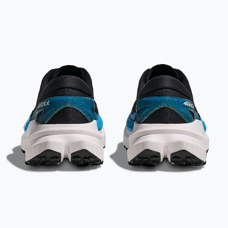 Men's running shoes Hoka Mafate X black/skyward blue 6