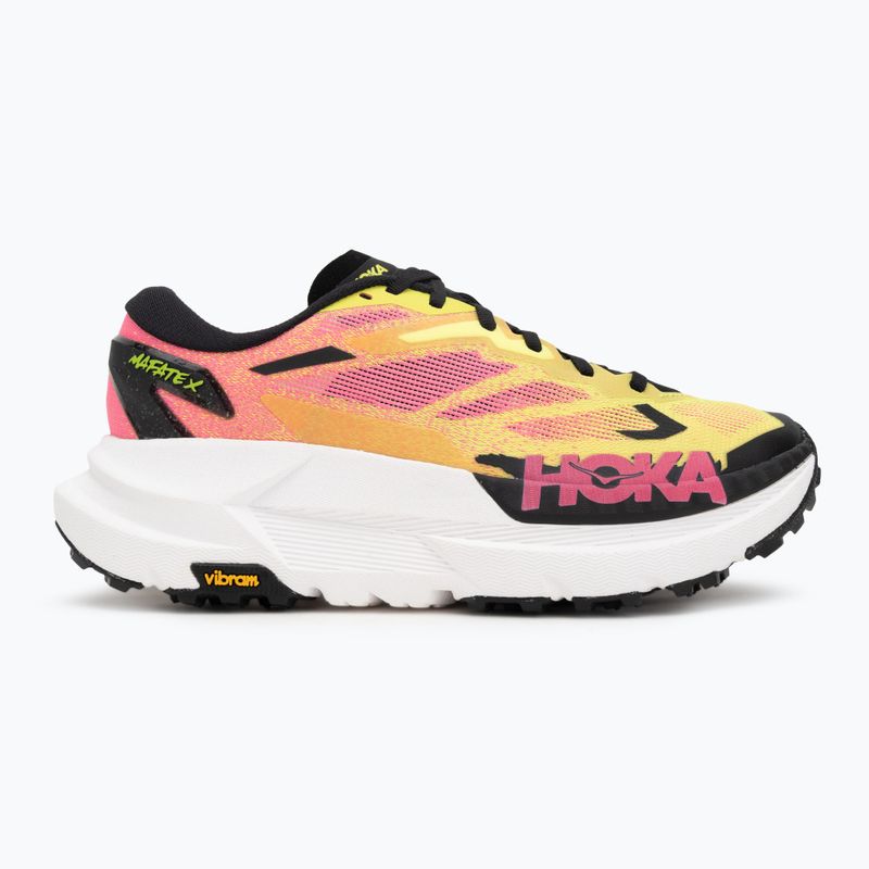 Men's running shoes Hoka Mafate X neon hoka citrus/neon rose 2
