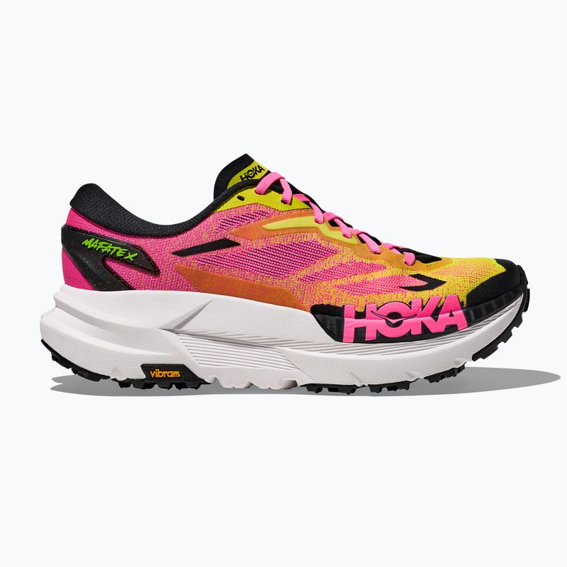 Men's running shoes Hoka Mafate X neon hoka citrus/neon rose 2