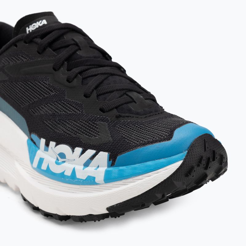 Women's running shoes HOKA Matafe X black/skyward blue 7