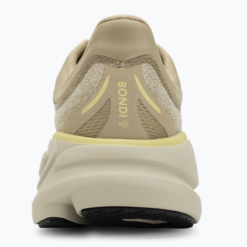 Men's running shoes HOKA Bondi 9 grassland/oyster mushroom 6