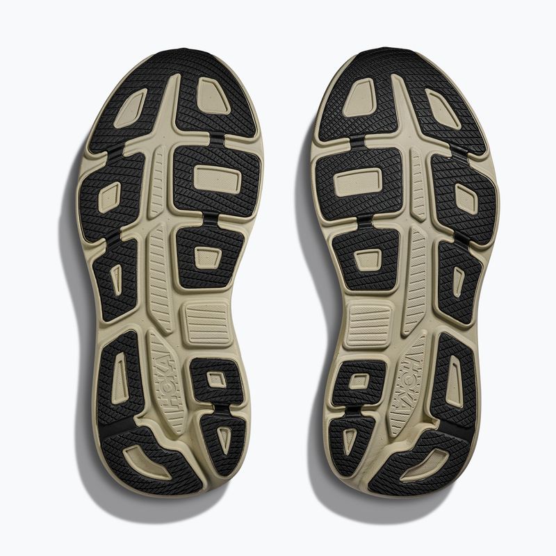 Men's running shoes HOKA Bondi 9 grassland/oyster mushroom 7