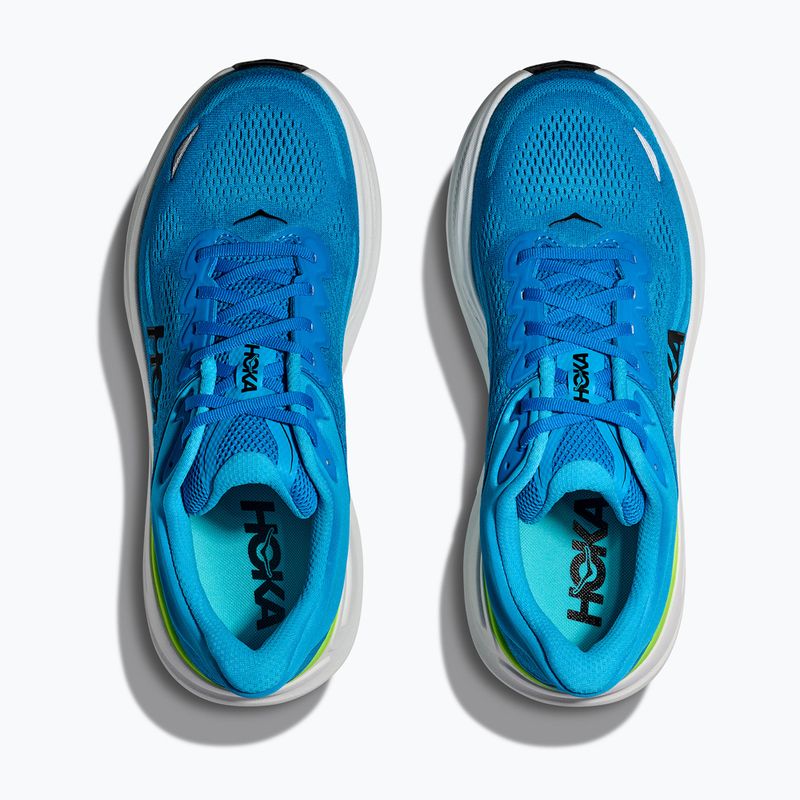 HOKA Bondi 9 men's running shoes skyward blue/hoka blue 8