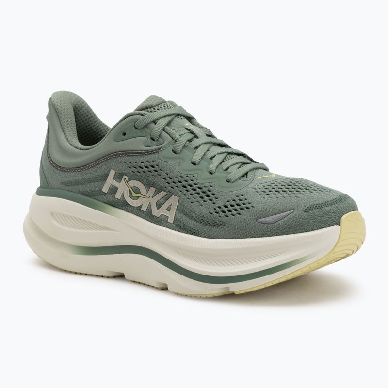 HOKA Bondi 9 men's running shoes succulent/fern