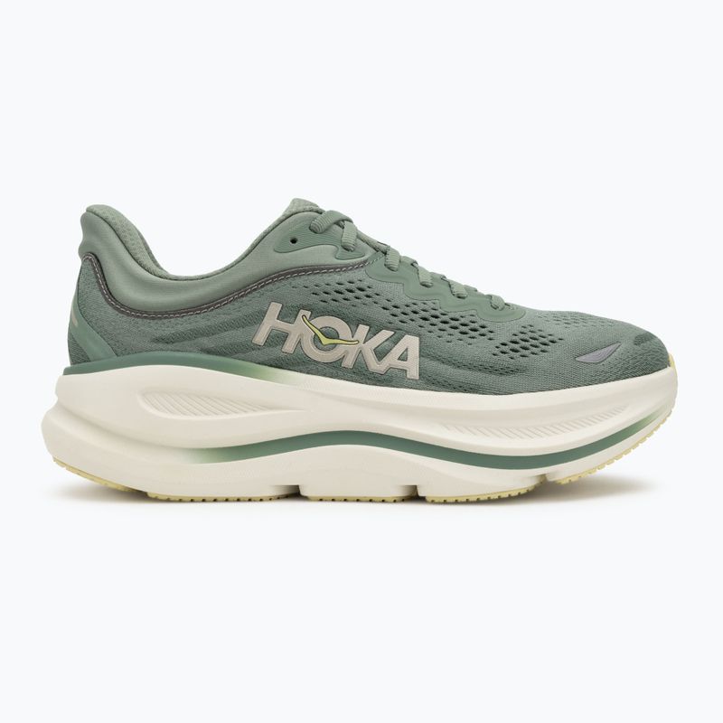 HOKA Bondi 9 men's running shoes succulent/fern 2