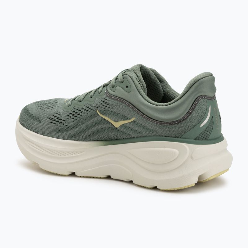HOKA Bondi 9 men's running shoes succulent/fern 3