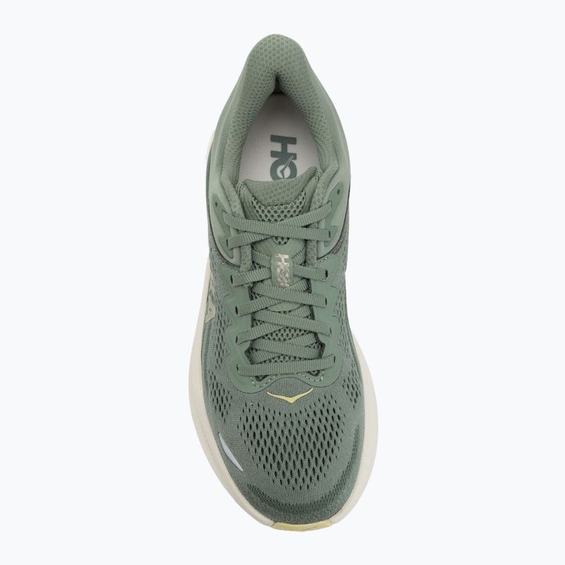 HOKA Bondi 9 men's running shoes succulent/fern 5