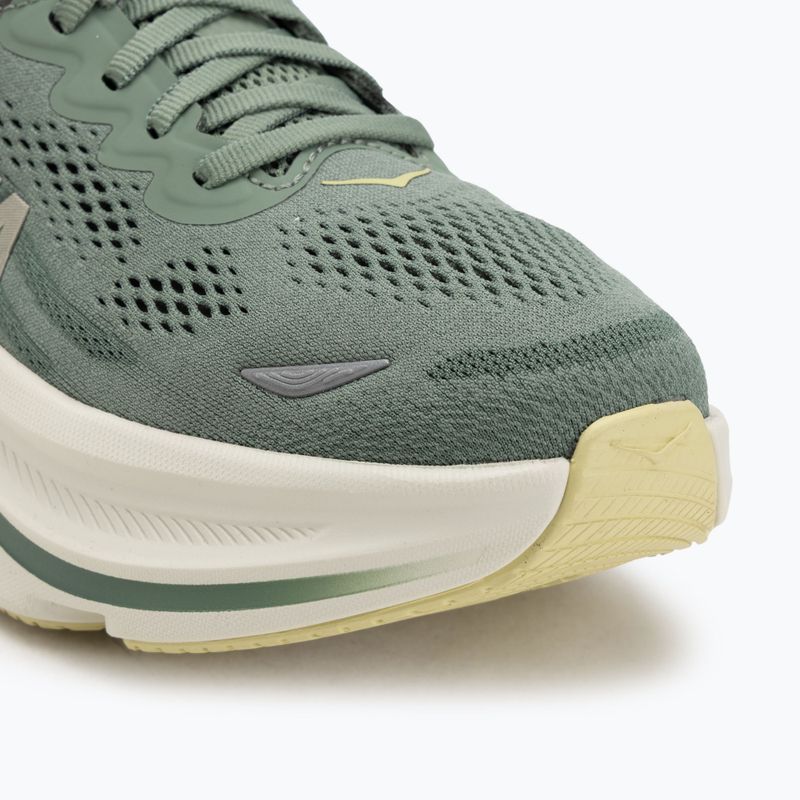 HOKA Bondi 9 men's running shoes succulent/fern 7