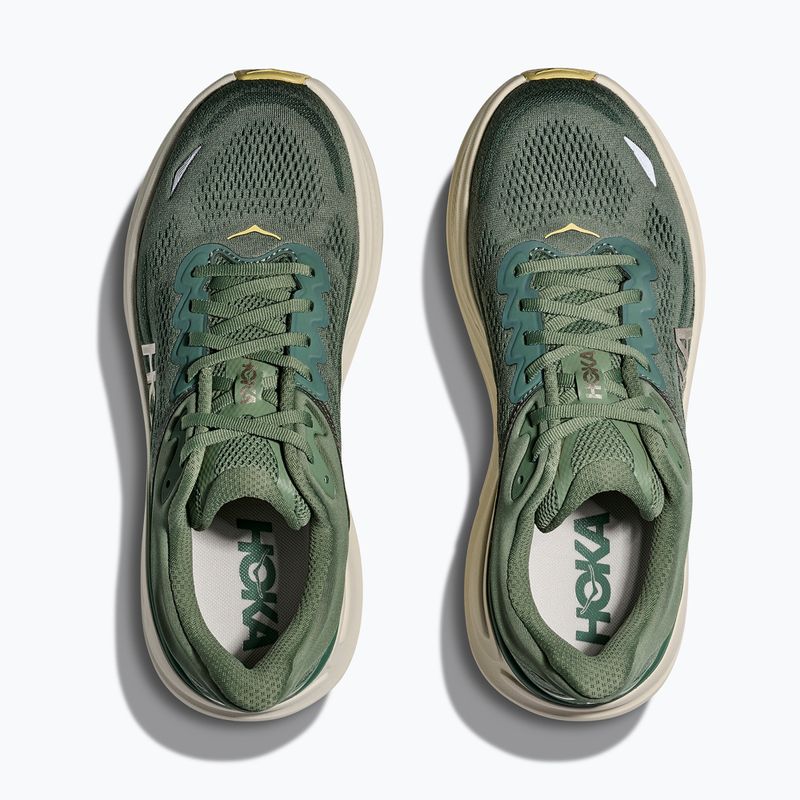 HOKA Bondi 9 men's running shoes succulent/fern 8