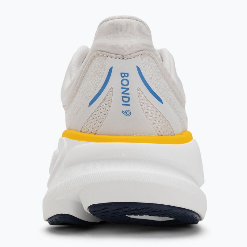 Men's running shoes HOKA Bondi 9 white/grout 6