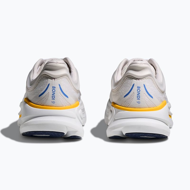 Men's running shoes HOKA Bondi 9 white/grout 6