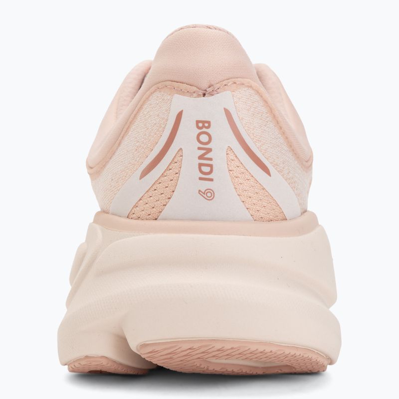 Women's running shoes Hoka Bondi 9 rose latte/rose cream 6