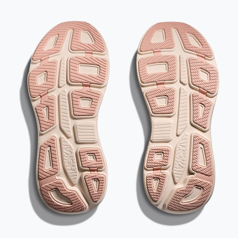 Women's running shoes Hoka Bondi 9 rose latte/rose cream 7