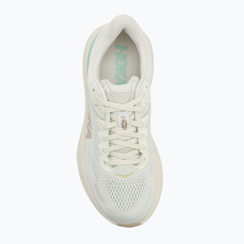 Women's running shoes HOKA Bondi 9 truffle salt/sea glass 5