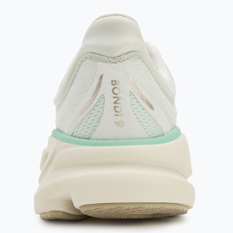 Women's running shoes HOKA Bondi 9 truffle salt/sea glass 6