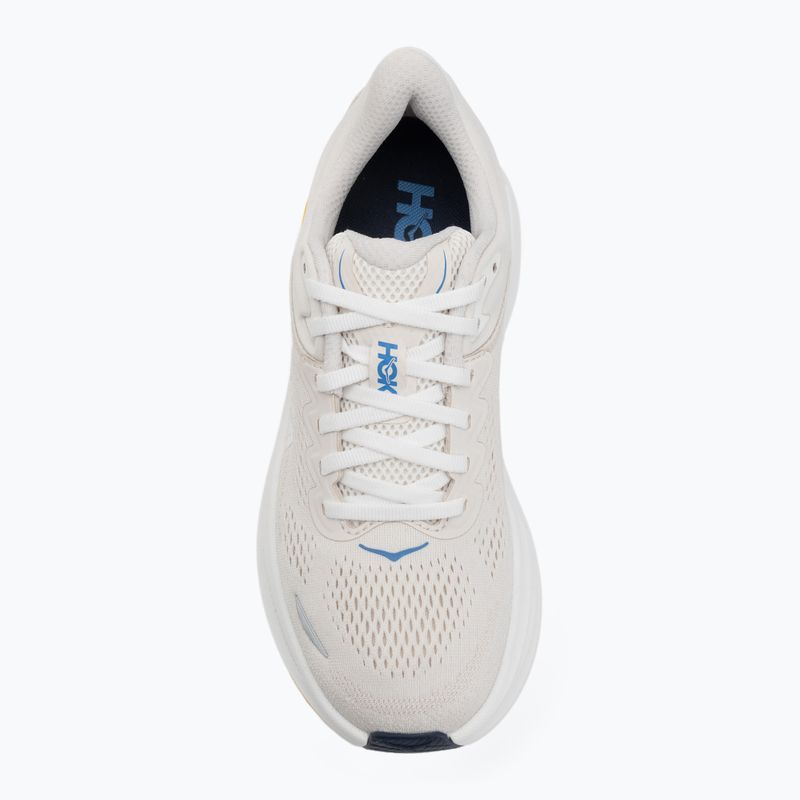 Women's running shoes HOKA Bondi 9 white/grout 5