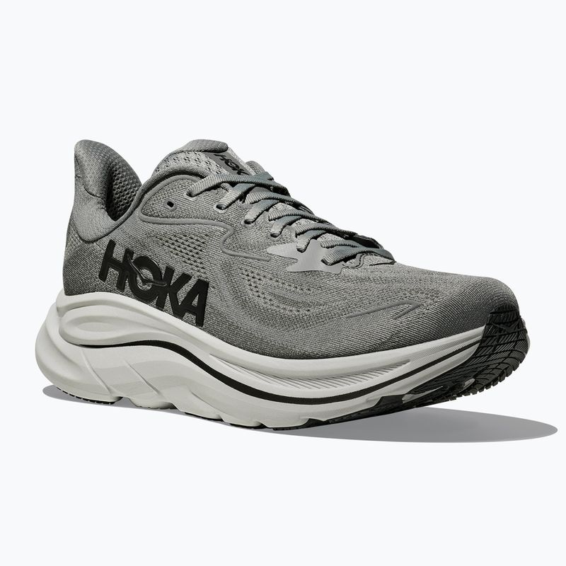 Men's running shoes Hoka Clifton 10 galactic grey/asteroid
