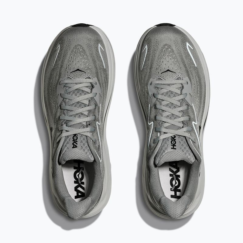 Men's running shoes Hoka Clifton 10 galactic grey/asteroid 8